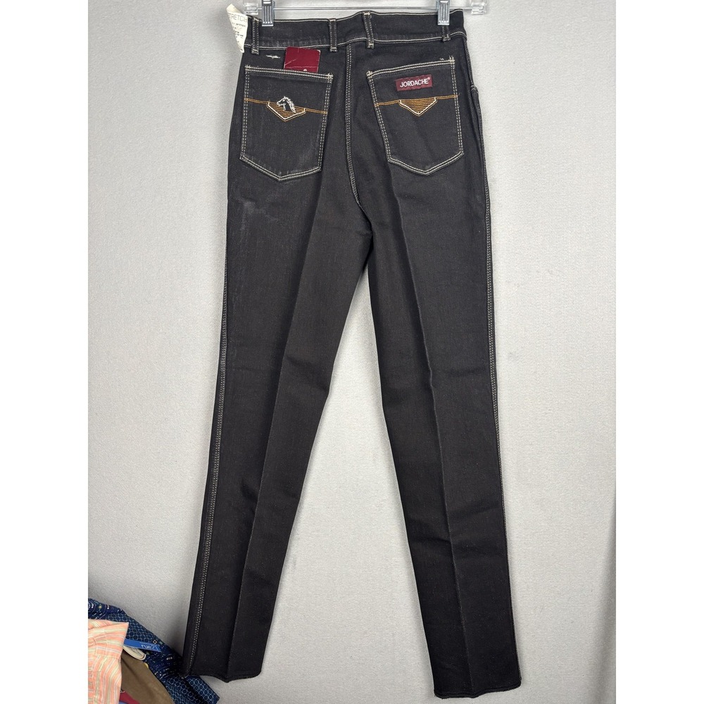 Vintage Jordache Jeans Womens 10 High Rise Stretch Straight Leg 90s Made in USA - Picture 2 of 16
